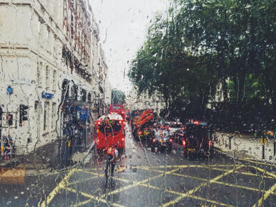 Image result for wikimedia rainy street london