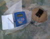 ground gas analyser attched to bore hole 
